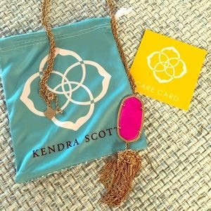 Kendra Scott Magenta Rayne necklace